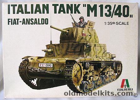 Italaerei 1/35 Fiat Ansaldo M13/40, 213 plastic model kit